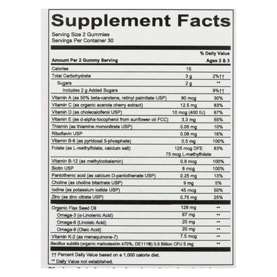 Smartypants - Gummy Vitamin Tdlr Complt - 1 Each - 60 CT