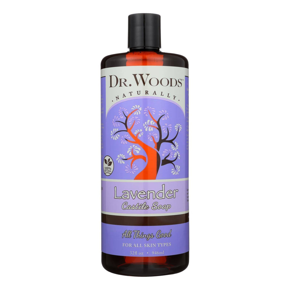 Dr. Woods Castile Soap Soothing Lavender - 32 fl oz
