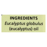 Aura Cacia - Pure Essential Oil Eucalyptus - 0.5 fl oz