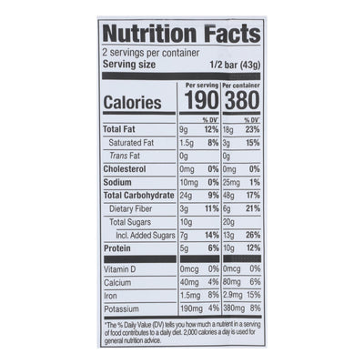 Probar Organic Superfood Slam Bar - Case of 12 - 3 oz